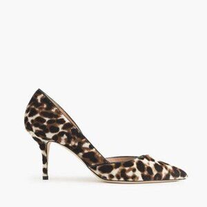 J.Crew Collection Colette Calfhair dOrsay pumps in Sienna Black Cat 9.5
